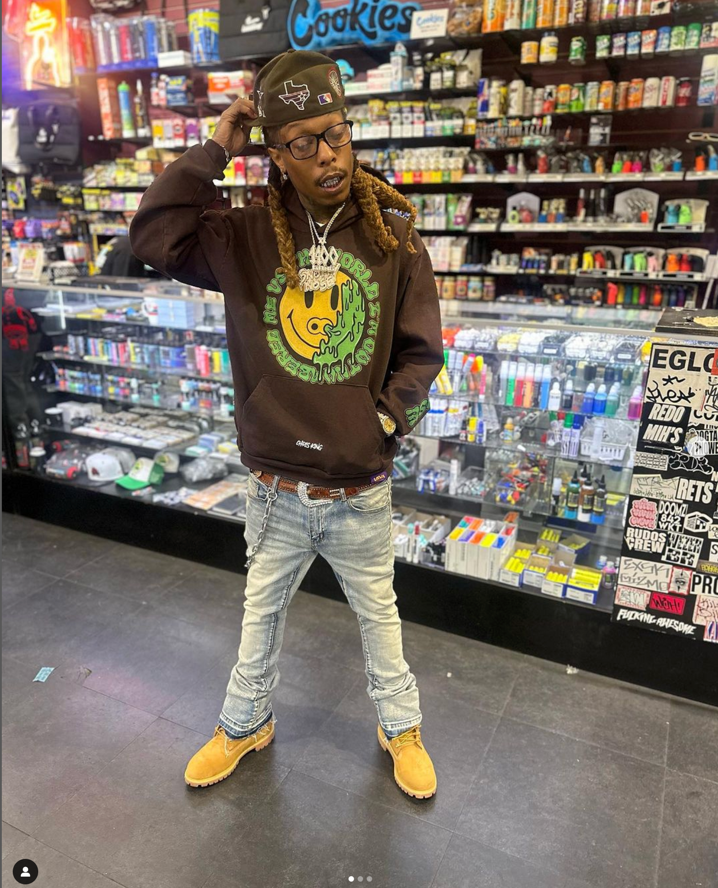 Chris King - Snotty Nose x Lava Collaboration hoodie