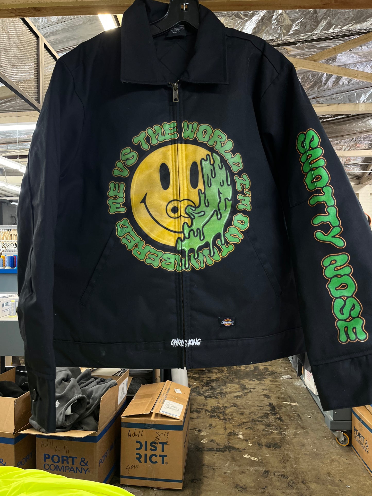 Chris King -Snotty Nose X LAVA Collaboration Dickie Jacket