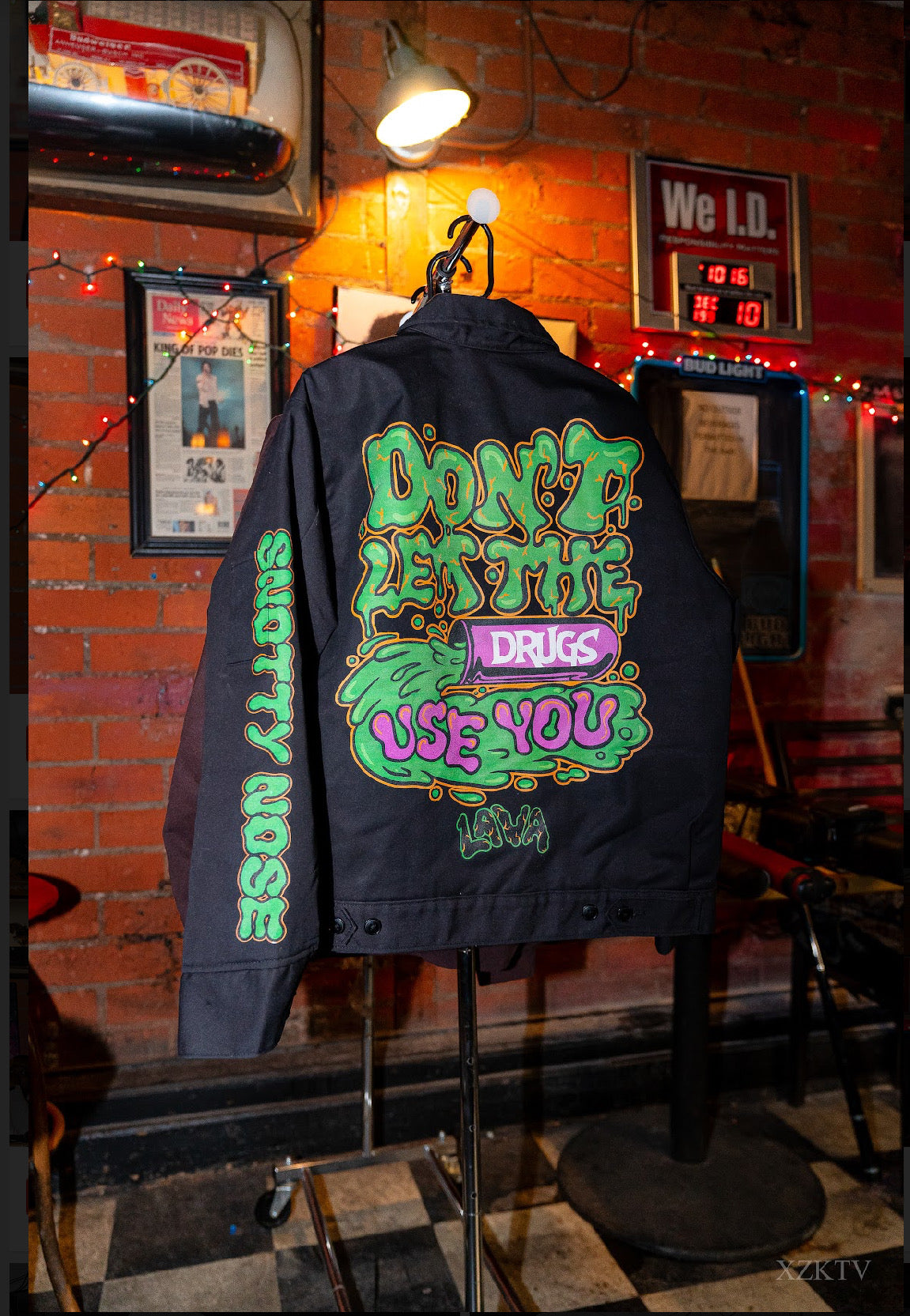 Chris King -Snotty Nose X LAVA Collaboration Dickie Jacket