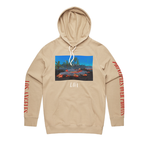 Lava Tan Canvas hoodie