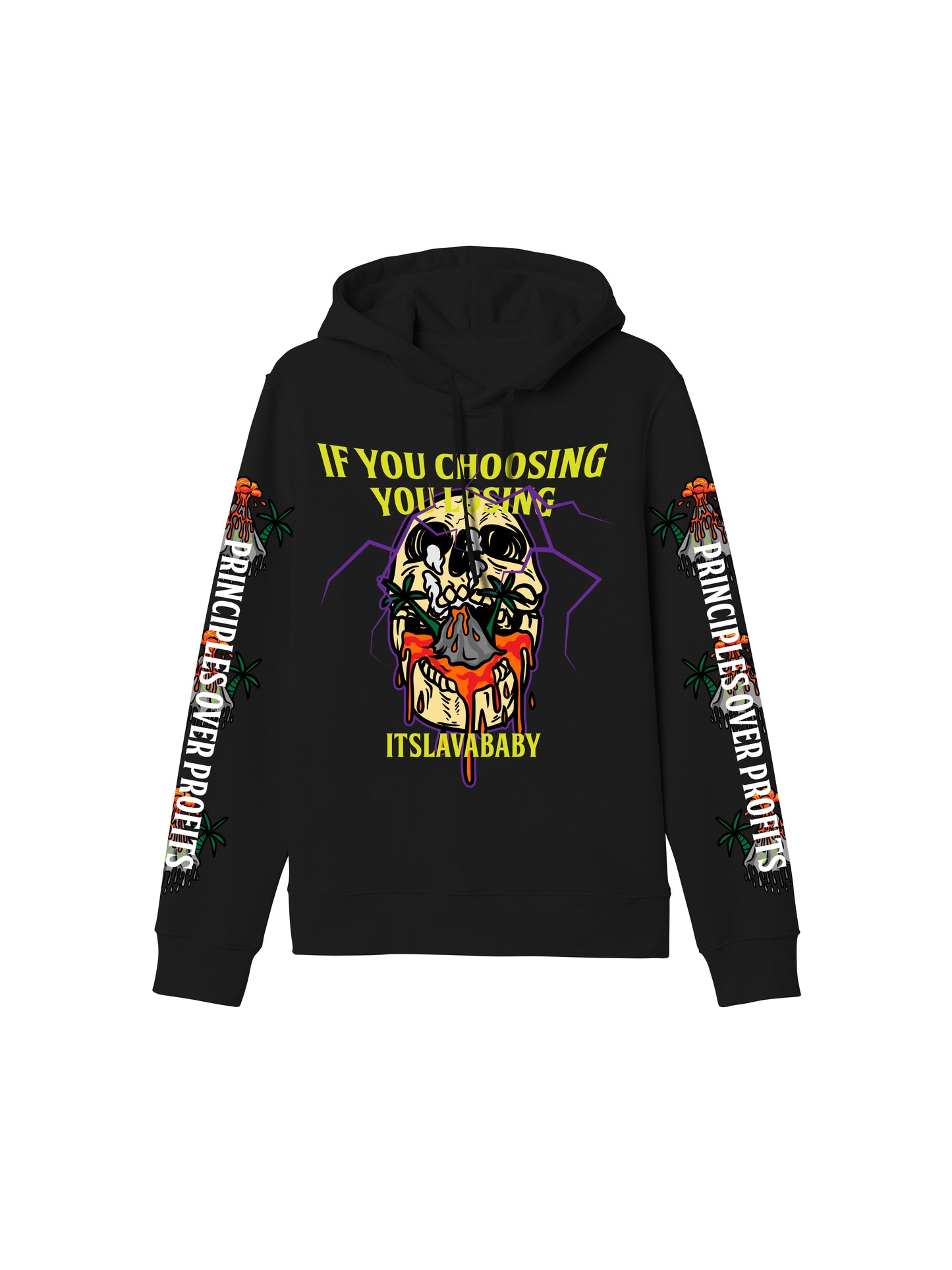 Lava Skullcano Hoodie