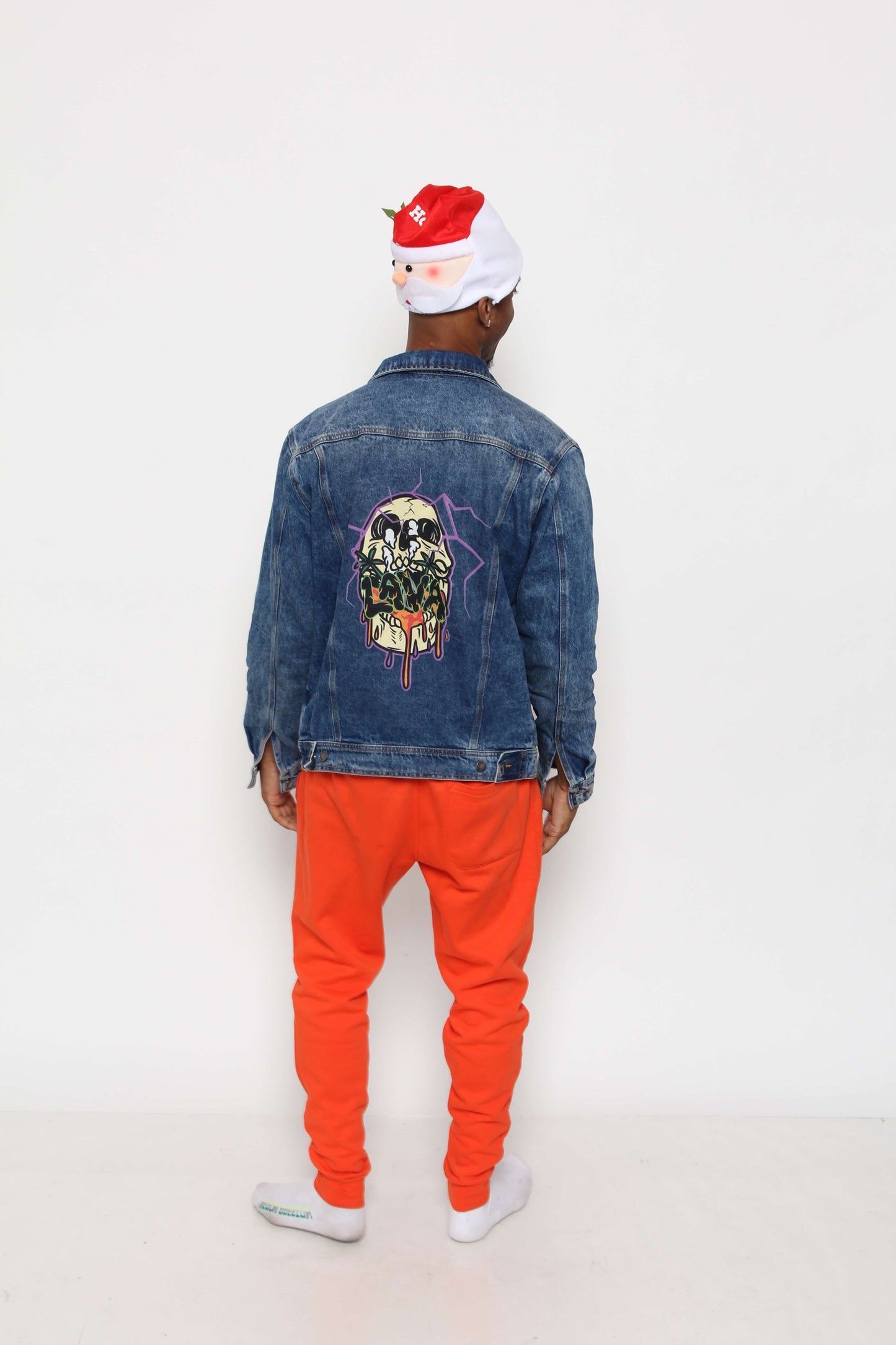 LAVA Scottie Skulcano Blue Jean Denim Jacket