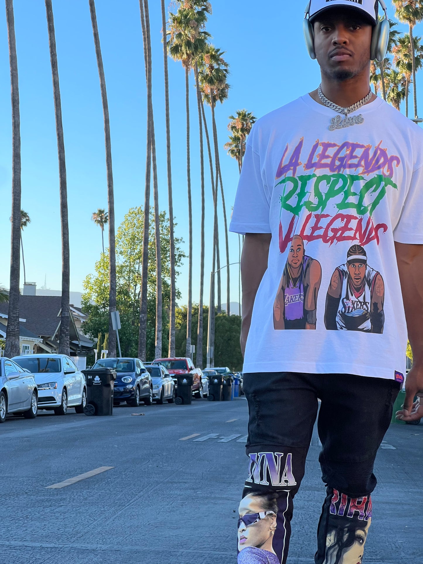 Lava Legends : Kobe Bryant x Allen Iverson t-shirt