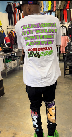 Lava Legends : Kobe Bryant x Allen Iverson t-shirt