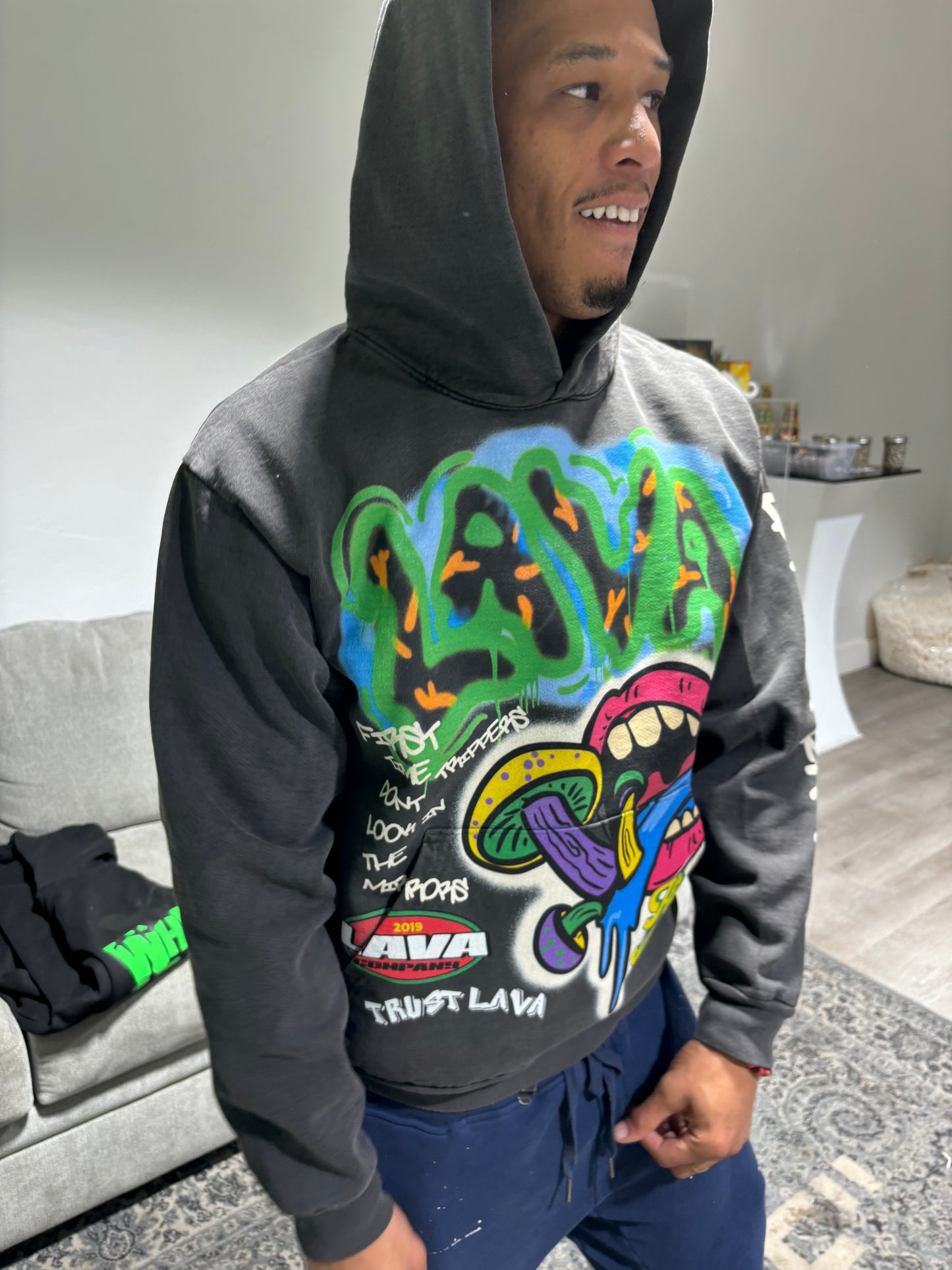 Lava trippie Hoodie
