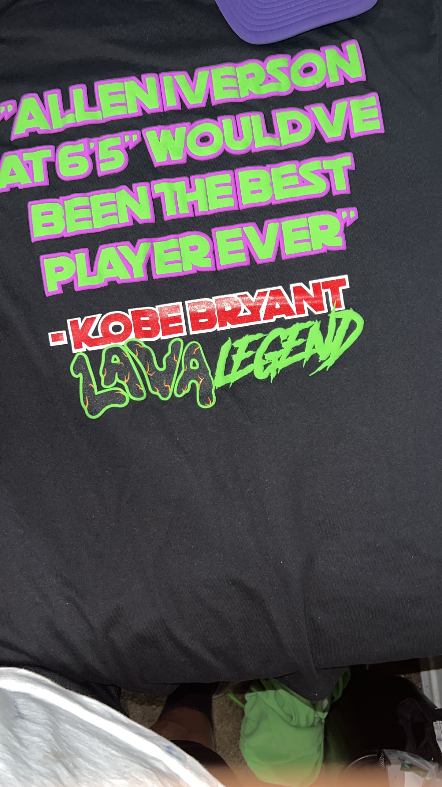 Lava Legends : Kobe Bryant x Allen Iverson t-shirt