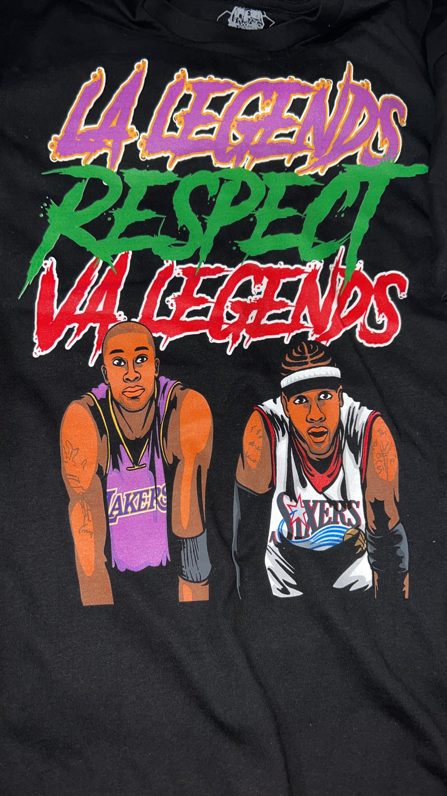 Lava Legends : Kobe Bryant x Allen Iverson t-shirt