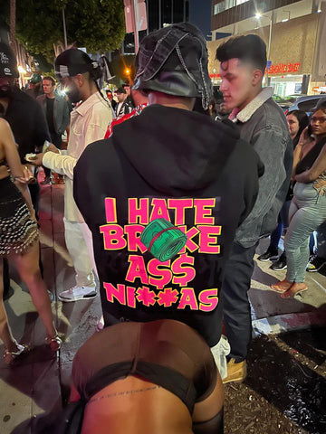 Lava x popping - Spoiled brat zip up hoodie