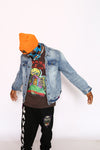LAVA UP jacket blue Jean