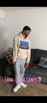 Lava Tan Canvas hoodie