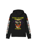 LAVA NATION  Black Scottie Skulcano  Hoodie