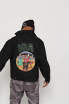 Larry The Lava Man Black  Denim Jacket