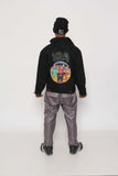 Larry The Lava Man Black  Denim Jacket