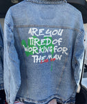 LAVA UP jacket blue Jean